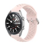 R850 Silikon-Sportarmband, einfarbig, Größe: Einheitsgröße 20 mm, für Galaxy Watch 3 41 mm
