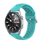 R850 Silikon-Sportarmband, einfarbig, Größe: Einheitsgröße 20 mm, für Galaxy Watch 3 41 mm
