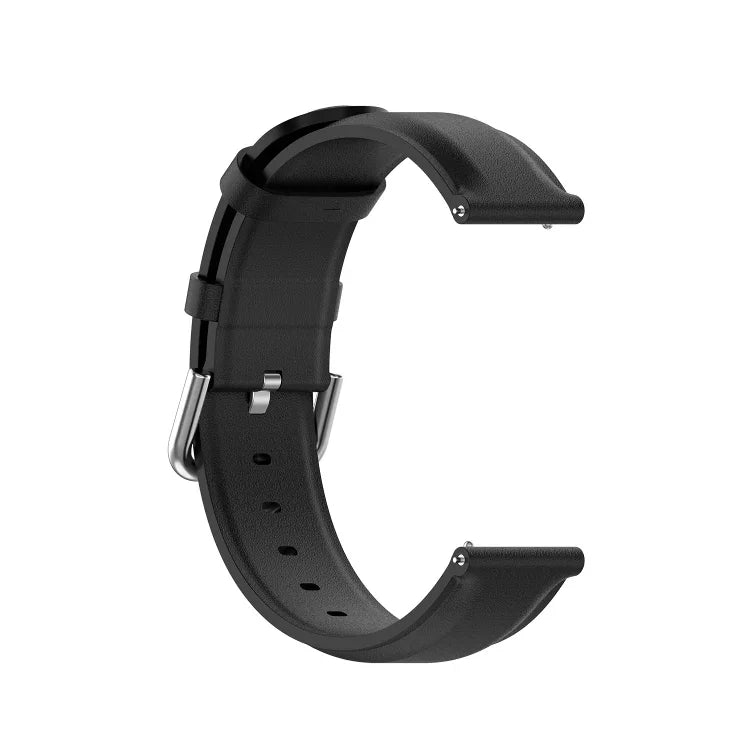 Rundes Lederarmband, Größe: Einheitsgröße 20 mm, für Galaxy Watch 3 41 mm