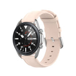 Rundes Lederarmband, Größe: Einheitsgröße 20 mm, für Galaxy Watch 3 41 mm