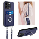 R20 Crossbody-Seil Ring Kartenhalter Handyhülle, Für iPhone 17 Pro Max, Für iPhone 17 Pro, Für iPhone 17, Für iPhone Air, Für iPhone 15 Pro Max, Für iPhone 15 Pro, Für iPhone 15 Plus, Für iPhone 15