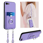 R20 Crossbody-Seil Ring Kartenhalter Handyhülle, Für iPhone 14 Plus, Für iPhone 14, Für iPhone 14 Pro, Für iPhone 14 Pro Max, Für iPhone SE 2022 / SE 2020 / 8, Für iPhone 13 Pro Max, Für iPhone 13 Pro, Für iPhone 13
