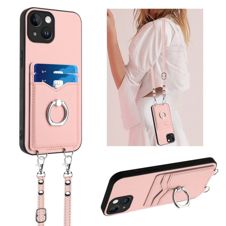 R20 Umhängetasche mit Seilring und Kartenhalter, für iPhone 13 mini, für iPhone 12, für iPhone 12 Pro Max, für iPhone 12 Pro, für iPhone 12 mini, für iPhone 11 Pro Max, für iPhone 11, für iPhone 11 Pro