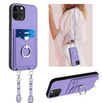 R20 Umhängetasche mit Seilring und Kartenhalter, für iPhone 13 mini, für iPhone 12, für iPhone 12 Pro Max, für iPhone 12 Pro, für iPhone 12 mini, für iPhone 11 Pro Max, für iPhone 11, für iPhone 11 Pro