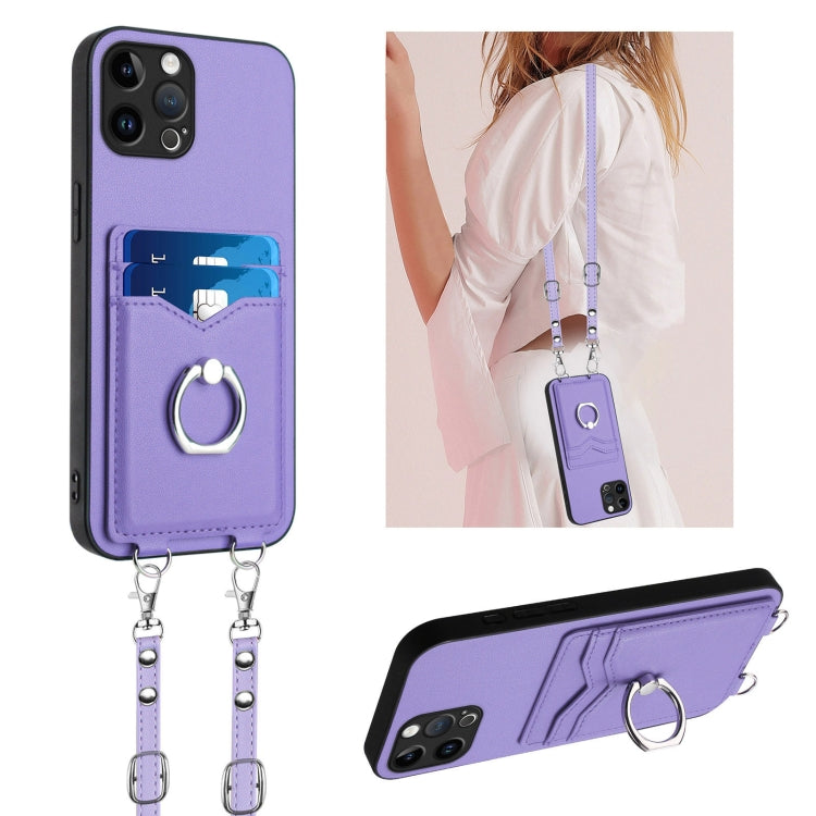 R20 Umhängetasche mit Seilring und Kartenhalter, für iPhone 13 mini, für iPhone 12, für iPhone 12 Pro Max, für iPhone 12 Pro, für iPhone 12 mini, für iPhone 11 Pro Max, für iPhone 11, für iPhone 11 Pro