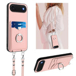 R20 Crossbody-Seil Ring Kartenhalter Handyhülle, Für iPhone 17 Pro Max, Für iPhone 17 Pro, Für iPhone 17, Für iPhone Air, Für iPhone 15 Pro Max, Für iPhone 15 Pro, Für iPhone 15 Plus, Für iPhone 15