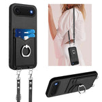 R20 Crossbody-Seil Ring Kartenhalter Handyhülle, Für iPhone 17 Pro Max, Für iPhone 17 Pro, Für iPhone 17, Für iPhone Air, Für iPhone 15 Pro Max, Für iPhone 15 Pro, Für iPhone 15 Plus, Für iPhone 15