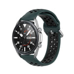 Sportarmband aus Silikon, einfarbig, Einheitsgröße 22 mm, passend für Galaxy Watch 3 (45 mm)