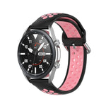 Sportarmband aus Silikon, einfarbig, Einheitsgröße 22 mm, passend für Galaxy Watch 3 (45 mm)