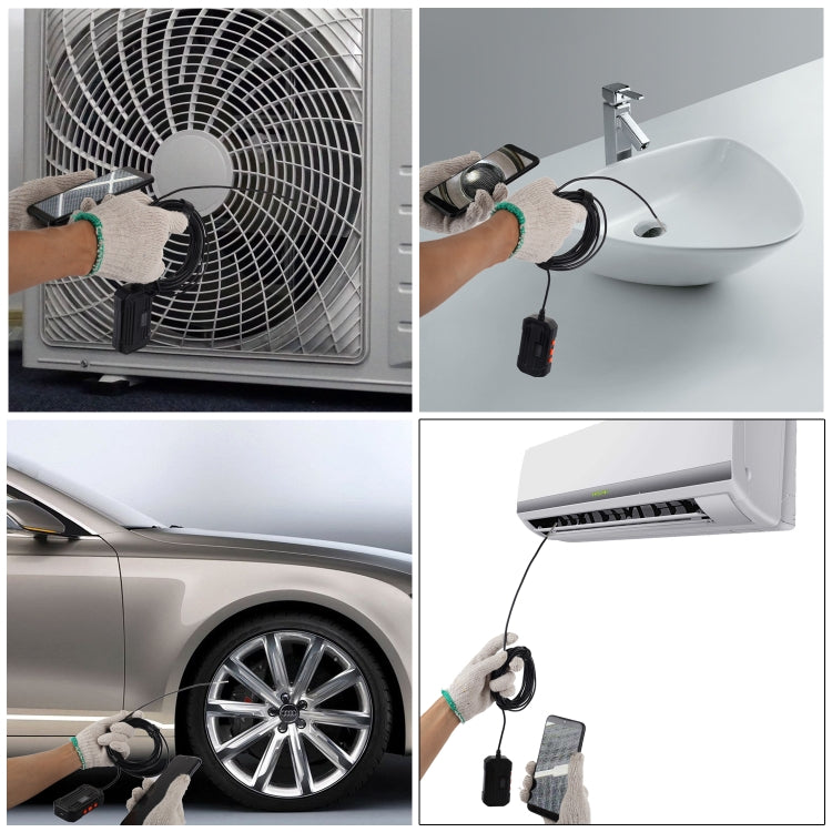 F240 3,9mm HD 1080P IP67 Wasserdichtes WiFi Direktverbindung Digitalendoskop, 2m, 5m, 10m