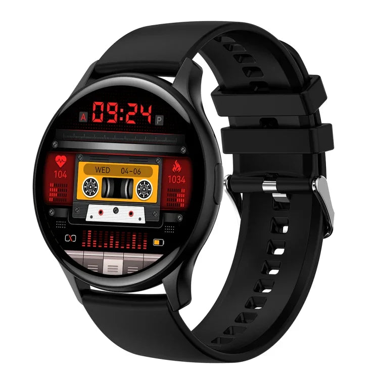 HK89 1,43 Zoll BT5.0 IP67 Sport-Smartwatch, unterstützt Bluetooth-Anrufe/Nachrichtenbenachrichtigungen/Herzfrequenz-/Blutdrucküberwachung