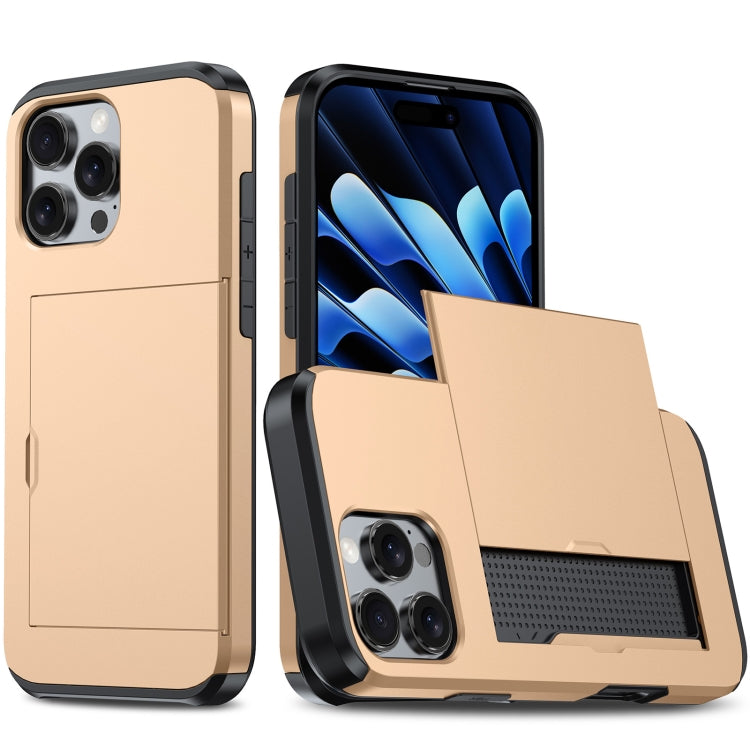 Stoßfeste Armor-Handyhülle mit Kartenfach, Für iPhone Air, Für iPhone 16 Pro Max, Für iPhone 16 Pro, Für iPhone 16 Plus