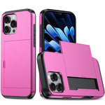 Stoßfeste Armor-Handyhülle mit Kartenfach, Für iPhone Air, Für iPhone 16 Pro Max, Für iPhone 16 Pro, Für iPhone 16 Plus