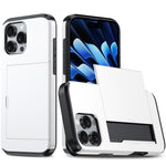 Stoßfeste Armor-Handyhülle mit Kartenfach, Für iPhone Air, Für iPhone 16 Pro Max, Für iPhone 16 Pro, Für iPhone 16 Plus