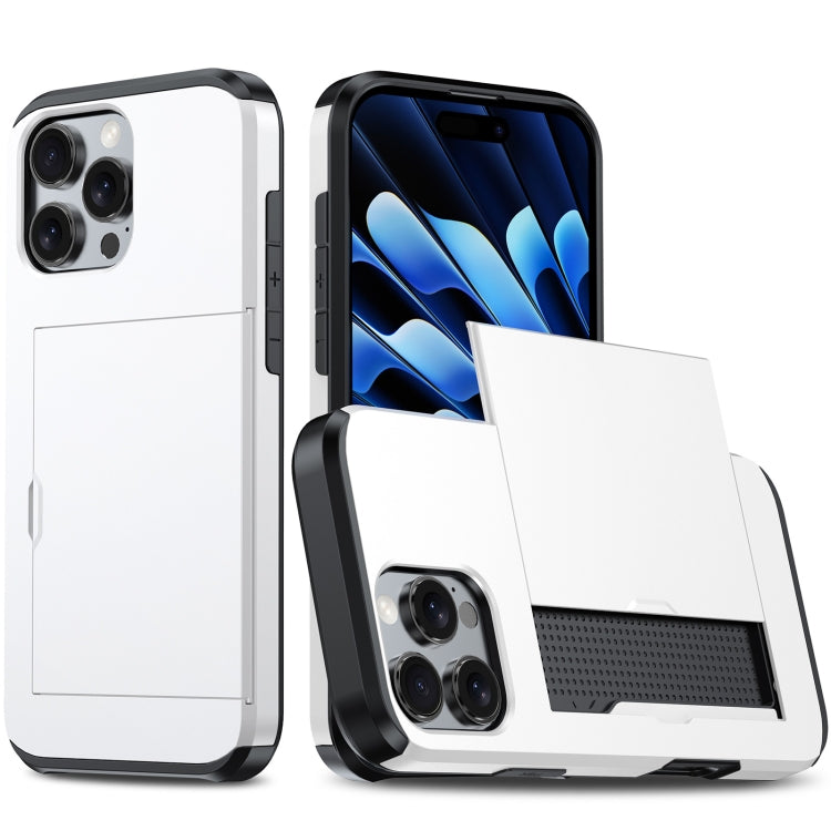 Stoßfeste Armor-Handyhülle mit Kartenfach, Für iPhone Air, Für iPhone 16 Pro Max, Für iPhone 16 Pro, Für iPhone 16 Plus