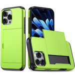 Stoßfeste Armor-Handyhülle mit Kartenfach, Für iPhone Air, Für iPhone 16 Pro Max, Für iPhone 16 Pro, Für iPhone 16 Plus