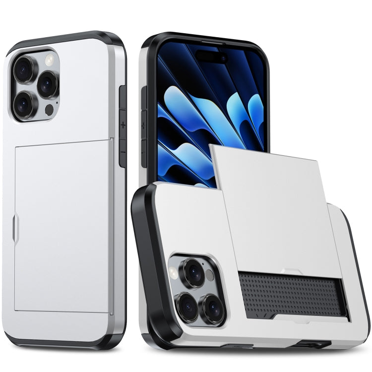 Stoßfeste Armor-Handyhülle mit Kartenfach, Für iPhone Air, Für iPhone 16 Pro Max, Für iPhone 16 Pro, Für iPhone 16 Plus