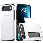 Stoßfeste Armor-Handyhülle mit Kartenfach, Für iPhone Air, Für iPhone 16 Pro Max, Für iPhone 16 Pro, Für iPhone 16 Plus