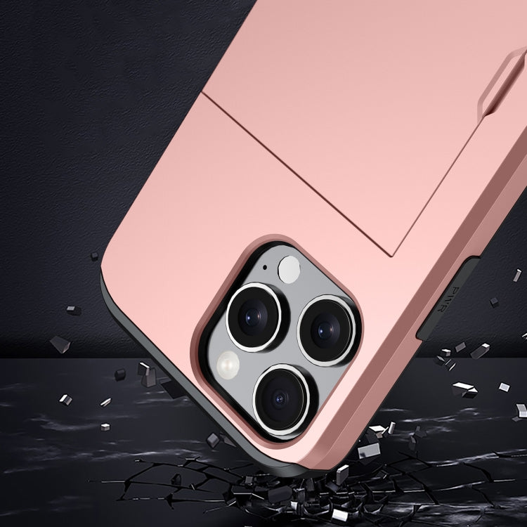 Stoßfeste Armor-Handyhülle mit Kartenfach, Für iPhone Air, Für iPhone 16 Pro Max, Für iPhone 16 Pro, Für iPhone 16 Plus