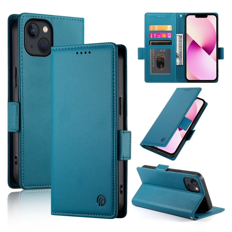 Side Buckle Magnetic Frosted Leather Phone Case, For iPhone 13 Pro Max, For iPhone 13 Pro, For iPhone 13, For iPhone 13 mini, For iPhone 12 / 12 Pro, For iPhone 12 Pro Max