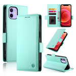 Side Buckle Magnetic Frosted Leather Phone Case, For iPhone 13 Pro Max, For iPhone 13 Pro, For iPhone 13, For iPhone 13 mini, For iPhone 12 / 12 Pro, For iPhone 12 Pro Max