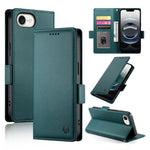 Side Buckle Magnetic Frosted Leather Phone Case, For iPhone 17e / 16e, For iPhone 17 Pro Max, For iPhone 17 Pro, For iPhone 17, For iPhone Air, For iPhone 16 Pro Max