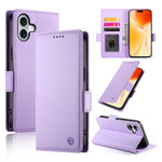 Side Buckle Magnetic Frosted Leather Phone Case, For iPhone 16 Pro, For iPhone 16 Plus, For iPhone 16, For iPhone 15 Pro Max, For iPhone 15 Pro, For iPhone 15 Plus