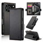 Side Buckle Magnetic Frosted Leather Phone Case, For iPhone 17e / 16e, For iPhone 17 Pro Max, For iPhone 17 Pro, For iPhone 17, For iPhone Air, For iPhone 16 Pro Max