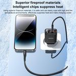 Yesido YC69 30W USB + Dual USB-C / Typ-C Ladegerät mit Digitalanzeige, Spezifikation: EU-Stecker, YC69