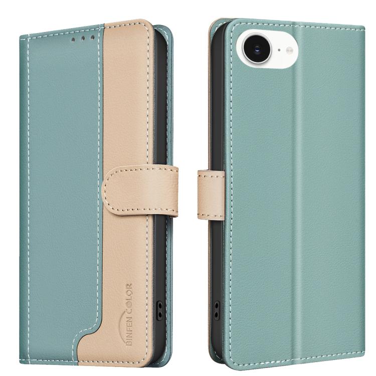 RFID Anti-Diebstahl Handyhülle aus Leder mit Farbabstimmung, für iPhone 17e / 16e, für iPhone 17 Pro Max, für iPhone 17 Pro, für iPhone 17, für iPhone Air, für iPhone 16 Pro Max, für iPhone 16 Pro, für iPhone 16 Plus, für iPhone 16