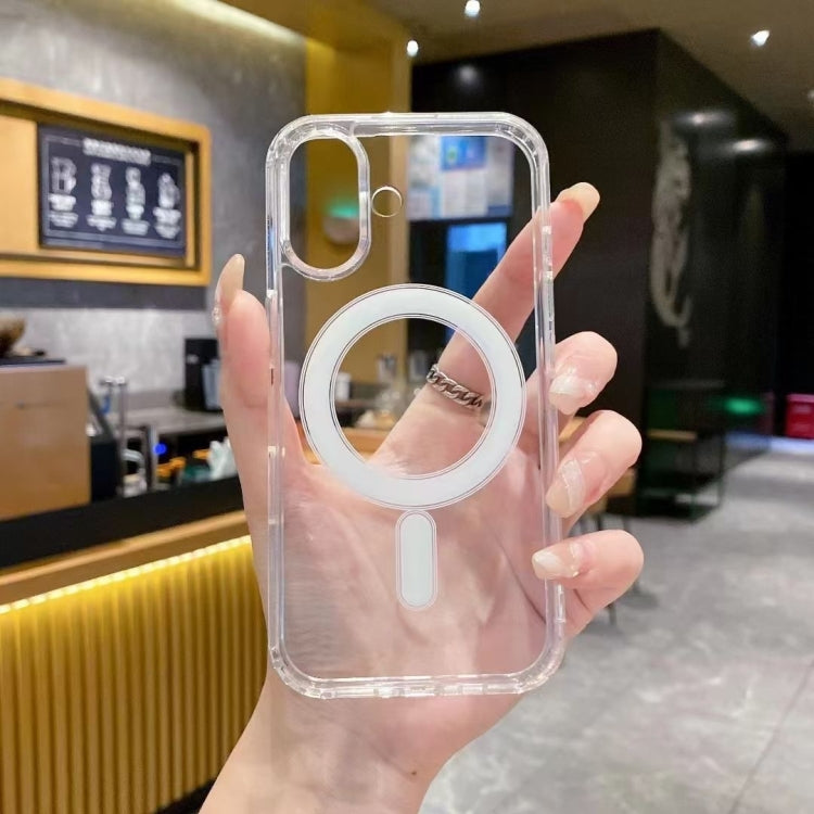 Magnetische Handyhülle aus klarem Acryl und TPU mit großer Kameraöffnung und MagSafe, für iPhone 17 Pro Max, für iPhone 17 Pro, für iPhone 17, für iPhone Air, für iPhone 16 Pro Max, für iPhone 16 Pro, für iPhone 16 Plus, für iPhone 16