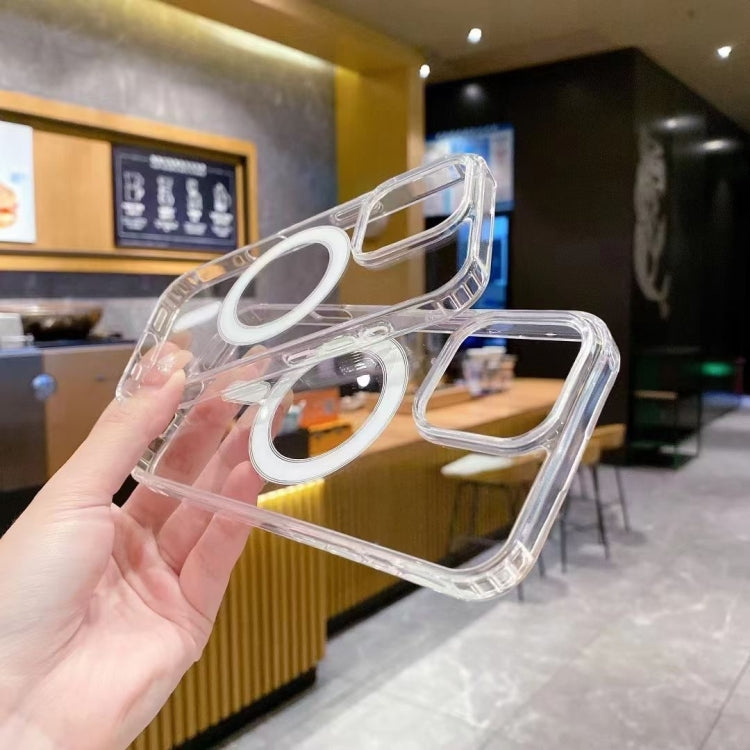 Magnetische Handyhülle aus klarem Acryl und TPU mit großer Kameraöffnung und MagSafe, für iPhone 17 Pro Max, für iPhone 17 Pro, für iPhone 17, für iPhone Air, für iPhone 16 Pro Max, für iPhone 16 Pro, für iPhone 16 Plus, für iPhone 16