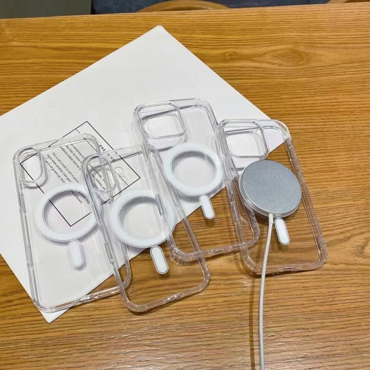 Magnetische Handyhülle aus klarem Acryl und TPU mit großer Kameraöffnung und MagSafe, für iPhone 17 Pro Max, für iPhone 17 Pro, für iPhone 17, für iPhone Air, für iPhone 16 Pro Max, für iPhone 16 Pro, für iPhone 16 Plus, für iPhone 16