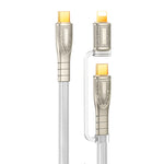 REMAX RC-C165 Prime 1.2m 60W USB-C auf USB-C + 8 Pin geflochtenes Schnellladekabel, RC-C165