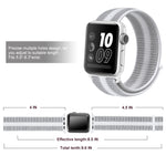 Nylon-Schlaufenarmband, Für Apple Watch Series 8&7 41mm / SE 2&6&SE&5&4 40mm / 3&2&1 38mm, Für Apple Watch Ultra 49mm / Series 8&7 45mm / SE 2&6&SE&5&4 44mm / 3&2&1 42mm, Für Apple Watch Series 7 45mm / 6 & SE & 5 & 4 44mm / 3 & 2 & 1 42mm