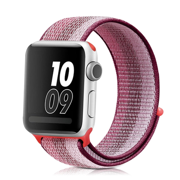 Nylon-Schlaufenarmband, Für Apple Watch Series 8&7 41mm / SE 2&6&SE&5&4 40mm / 3&2&1 38mm, Für Apple Watch Ultra 49mm / Series 8&7 45mm / SE 2&6&SE&5&4 44mm / 3&2&1 42mm, Für Apple Watch Series 7 45mm / 6 & SE & 5 & 4 44mm / 3 & 2 & 1 42mm