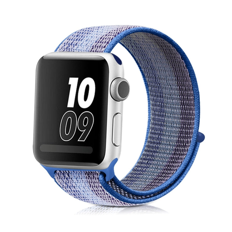Nylon-Schlaufenarmband, Für Apple Watch Series 8&7 41mm / SE 2&6&SE&5&4 40mm / 3&2&1 38mm, Für Apple Watch Ultra 49mm / Series 8&7 45mm / SE 2&6&SE&5&4 44mm / 3&2&1 42mm, Für Apple Watch Series 7 45mm / 6 & SE & 5 & 4 44mm / 3 & 2 & 1 42mm