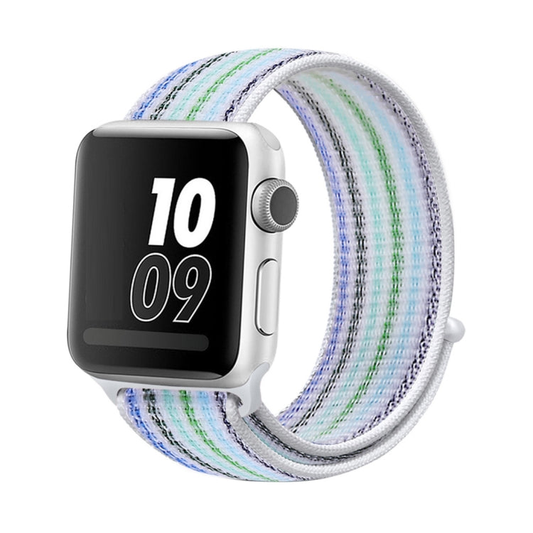 Nylon-Schlaufenarmband, Für Apple Watch Series 8&7 41mm / SE 2&6&SE&5&4 40mm / 3&2&1 38mm, Für Apple Watch Ultra 49mm / Series 8&7 45mm / SE 2&6&SE&5&4 44mm / 3&2&1 42mm, Für Apple Watch Series 7 45mm / 6 & SE & 5 & 4 44mm / 3 & 2 & 1 42mm