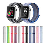 Nylon-Schlaufenarmband, Für Apple Watch Series 8&7 41mm / SE 2&6&SE&5&4 40mm / 3&2&1 38mm, Für Apple Watch Ultra 49mm / Series 8&7 45mm / SE 2&6&SE&5&4 44mm / 3&2&1 42mm, Für Apple Watch Series 7 45mm / 6 & SE & 5 & 4 44mm / 3 & 2 & 1 42mm