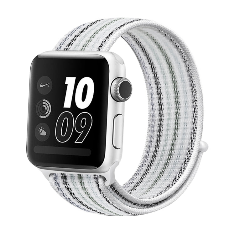 Nylon-Schlaufenarmband, Für Apple Watch Series 8&7 41mm / SE 2&6&SE&5&4 40mm / 3&2&1 38mm, Für Apple Watch Ultra 49mm / Series 8&7 45mm / SE 2&6&SE&5&4 44mm / 3&2&1 42mm, Für Apple Watch Series 7 45mm / 6 & SE & 5 & 4 44mm / 3 & 2 & 1 42mm