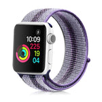 Nylon-Schlaufenarmband, Für Apple Watch Series 8&7 41mm / SE 2&6&SE&5&4 40mm / 3&2&1 38mm, Für Apple Watch Ultra 49mm / Series 8&7 45mm / SE 2&6&SE&5&4 44mm / 3&2&1 42mm, Für Apple Watch Series 7 45mm / 6 & SE & 5 & 4 44mm / 3 & 2 & 1 42mm