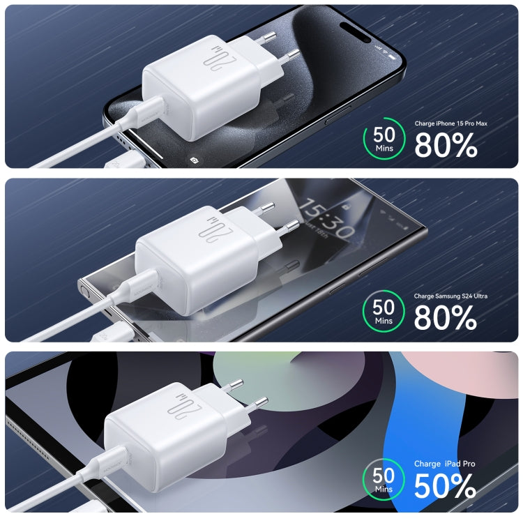 JOYROOM JR-TCF20 PD20W USB-C / Typ-C Port Ladegerät, EU Stecker