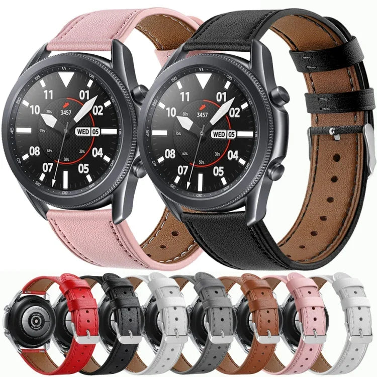 Ersatzarmband aus Leder für Galaxy Watch 3, 41 mm
