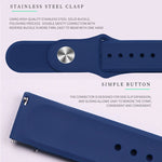 For Huami Amazfit GTS Silicone Replacement Strap Watchband, 20mm, 22mm