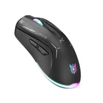 ONIKUMA CW917 RGB 4800DPI Dual-Mode kabelgebundene + 2,4-GHz-Funkmaus, CW917 (Schwarz), CW917 (Weiß)