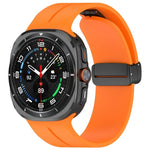 Silikon-Uhrenarmband mit Magnetfaltschließe, für Samsung Galaxy Watch Ultra 47 mm / Ultra 2025