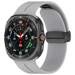 Silikon-Uhrenarmband mit Magnetfaltschließe, für Samsung Galaxy Watch Ultra 47 mm / Ultra 2025