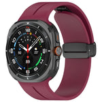 Silikon-Uhrenarmband mit Magnetfaltschließe, für Samsung Galaxy Watch Ultra 47 mm / Ultra 2025