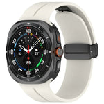 Silikon-Uhrenarmband mit Magnetfaltschließe, für Samsung Galaxy Watch Ultra 47 mm / Ultra 2025