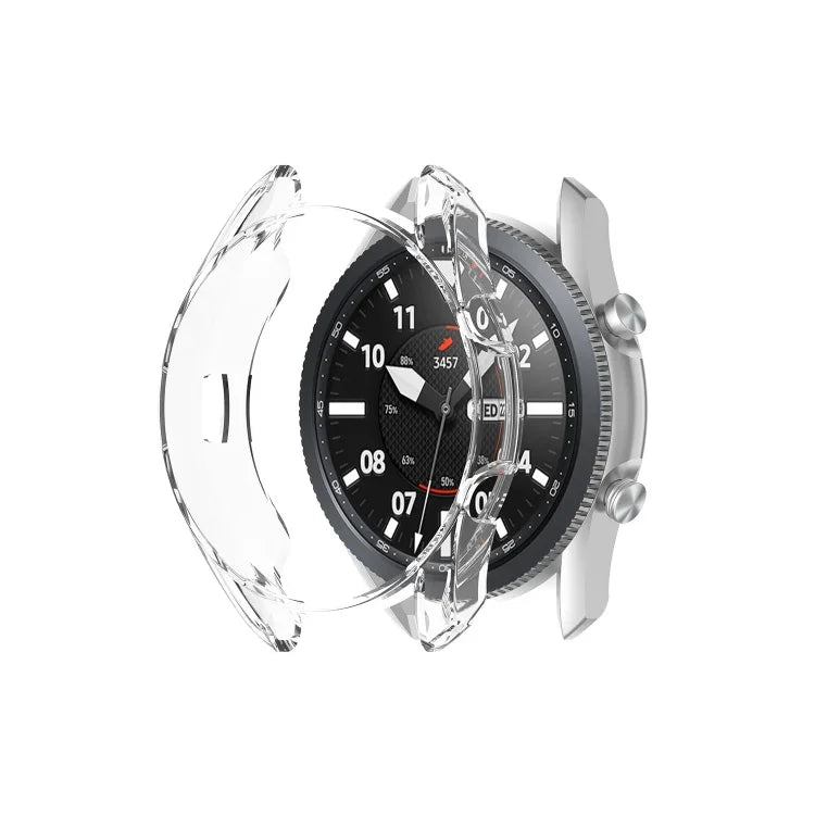 Transparente TPU-Uhrenhülle, für Samsung Galaxy Watch 3 41 mm, für Samsung Galaxy Watch 3 45 mm